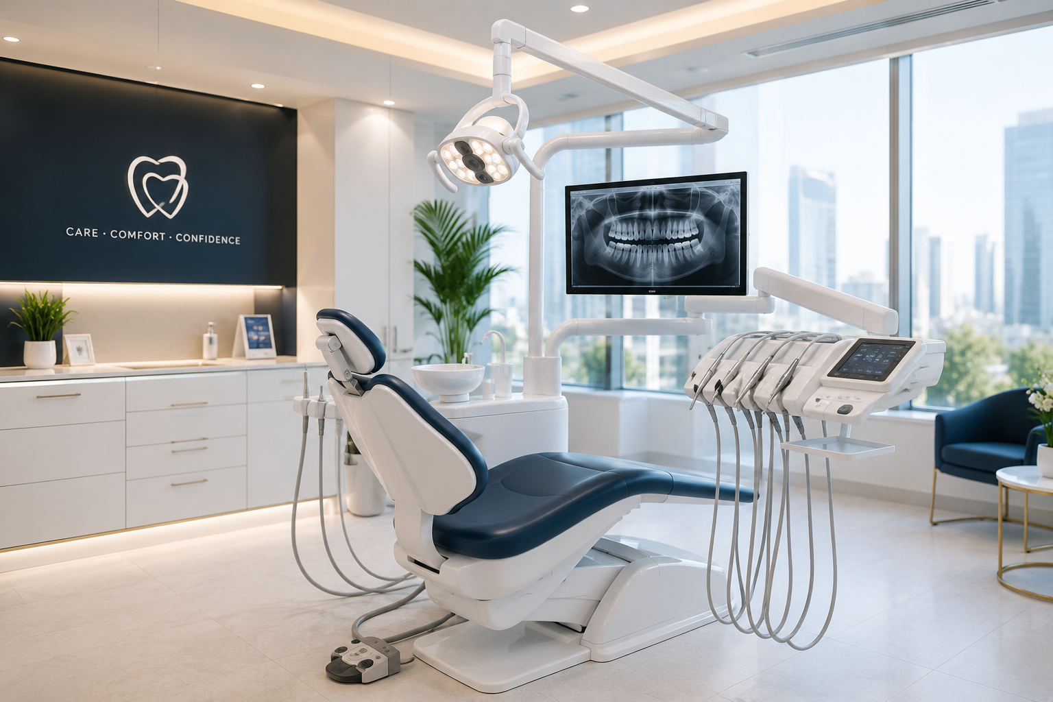 Dental clinic interior